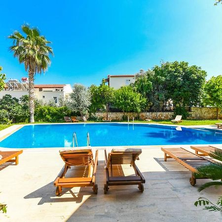 Duplex House With Shared Pool Near Beach In Kalkanアパートメント エクステリア 写真